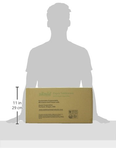 Sugar Cane Fiber Heavy Duty 10" Plate (500) - Kind4Earth
