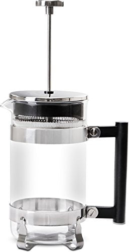 French Coffee Press (Chrome) - 34 oz Espresso and Tea Maker - Kind4Earth