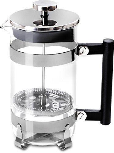 French Coffee Press (Chrome) - 34 oz Espresso and Tea Maker - Kind4Earth