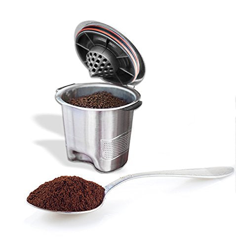 Stainless Steel Classic Reusable Coffee Filter, Keurig 1.0 and 2.0 Compatible - Kind4Earth