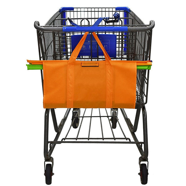 Foldable Reusable Grocery Shopping Bags - 4pcs/set - Kind4Earth
