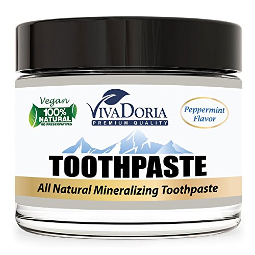 Natural Toothpaste - Peppermint (3 oz glass jar) - Kind4Earth