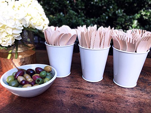 Wooden Disposable Cutlery Set (200, 250 or 300 Pack) - Kind4Earth
