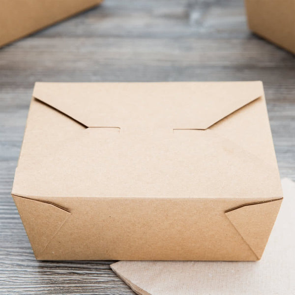 Disposable Paper Take Out Food Containers (50) - Kind4Earth