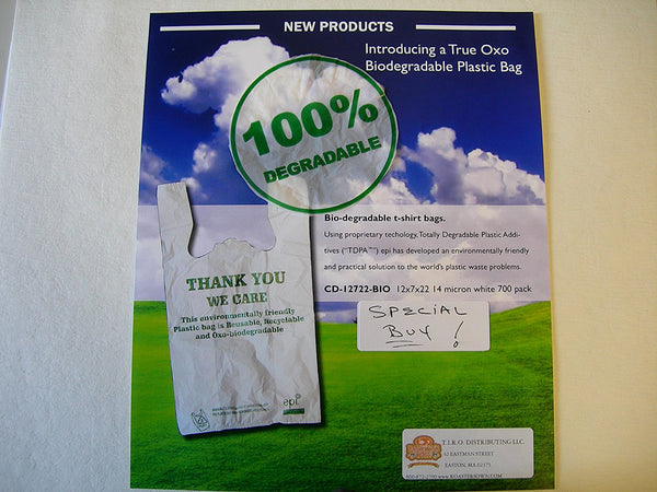 100% Biodegradable Shopping Bags (700) - Kind4Earth