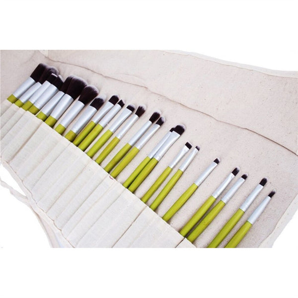 Professional Bamboo Cosmetic Makeup Brush Set (23 brushes) - Kind4Earth