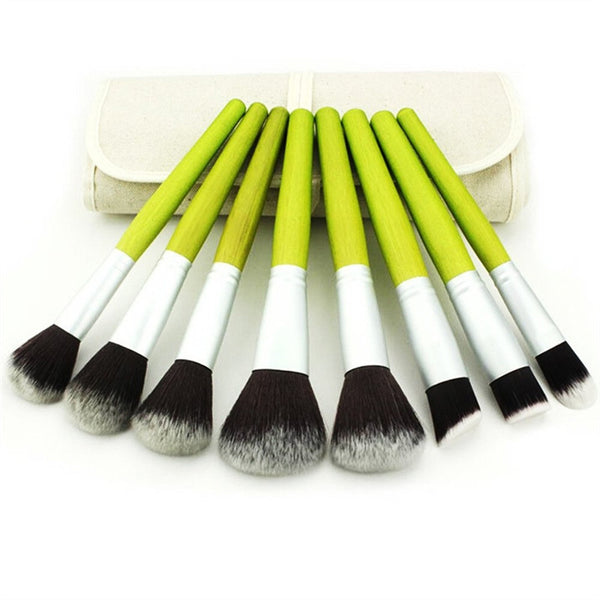 Professional Bamboo Cosmetic Makeup Brush Set (23 brushes) - Kind4Earth
