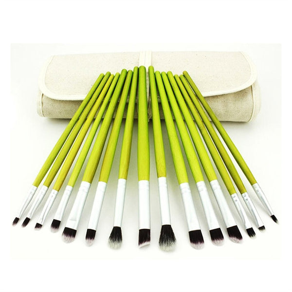 Professional Bamboo Cosmetic Makeup Brush Set (23 brushes) - Kind4Earth