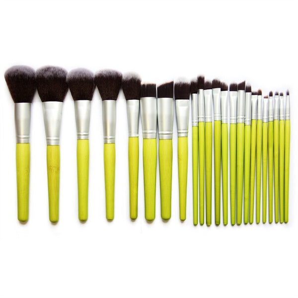 Professional Bamboo Cosmetic Makeup Brush Set (23 brushes) - Kind4Earth