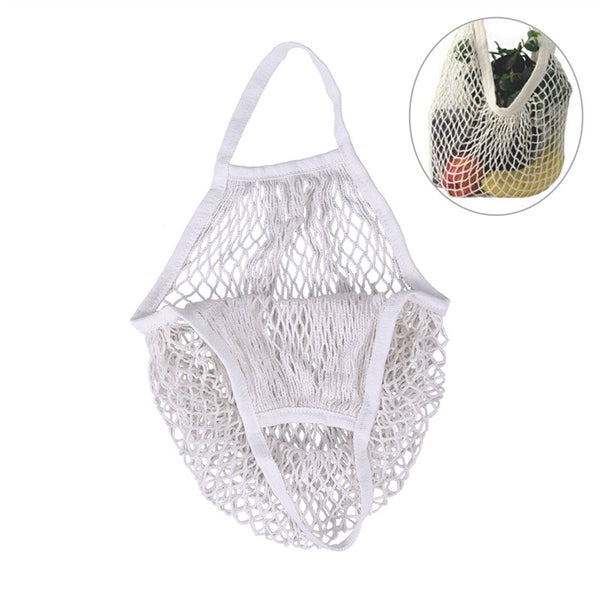 Reusable Cotton Mesh Shopping Bag - Kind4Earth